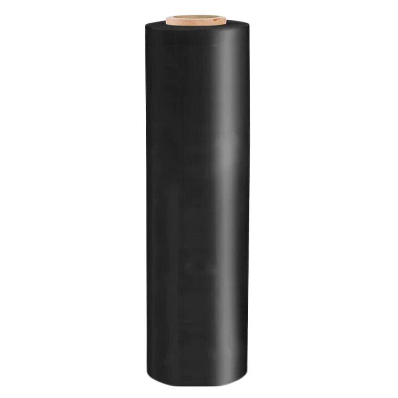 GENERICO - Rollo Stretch Film 20" x 20 micras Embalaje Negro 1.5 kg