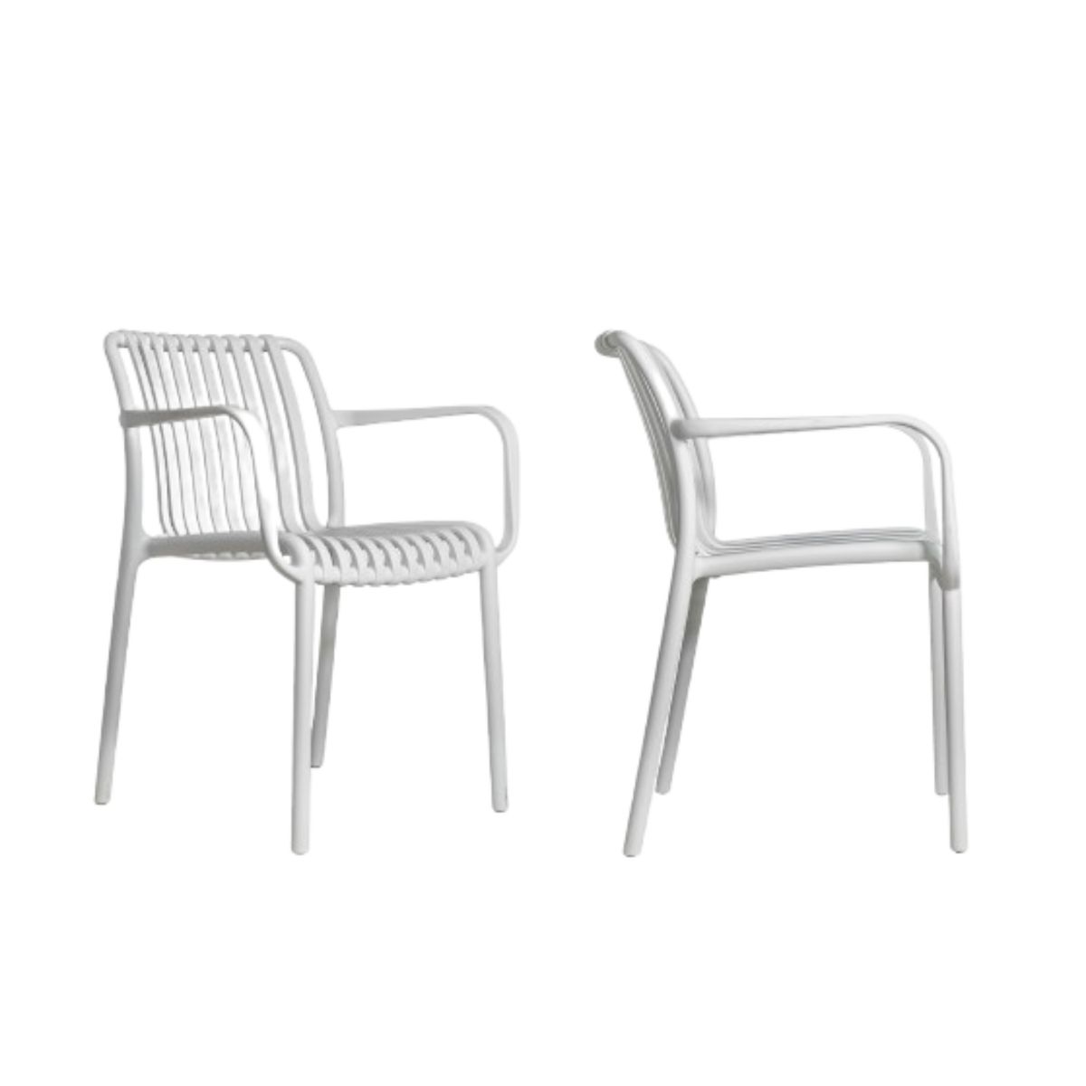 NIHM - Silla de Comedor Lambite Blanco