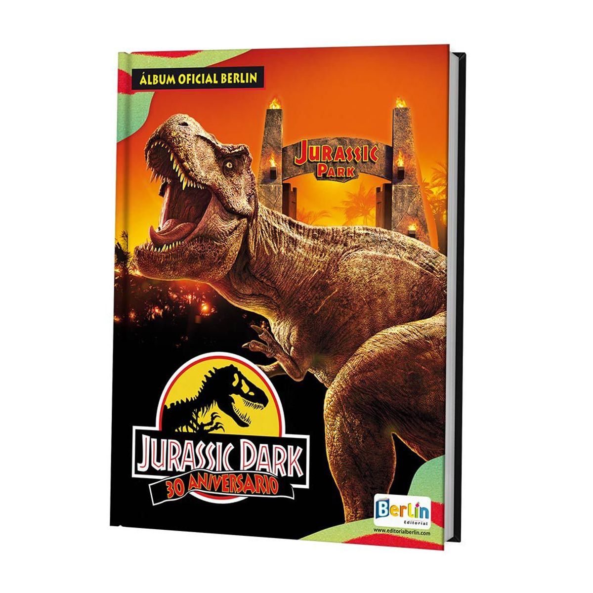 EDITORIAL BERLIN - Jurassic Park 30 años, 1 álbum tapa dura