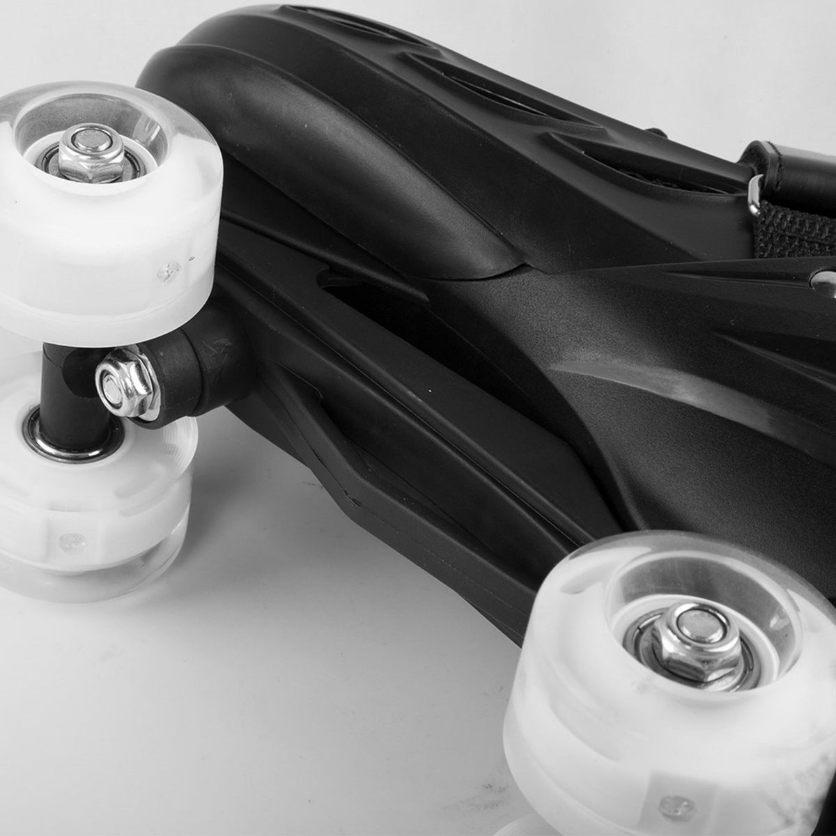 PAPAISON - Patines Cuatro Ruedas Ajustables Niños BK Tallas 31-32-33