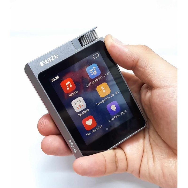 GENERICO - Reproductor MP3 RUIZU A55 HiFI Bluetooth 5.0