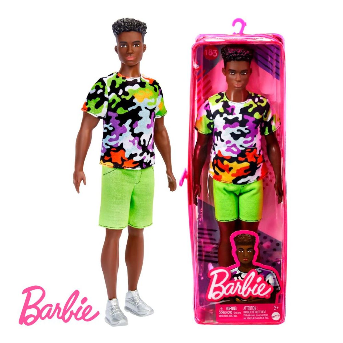 BARBIE - Barbie Muñeco Ken Fashionistas