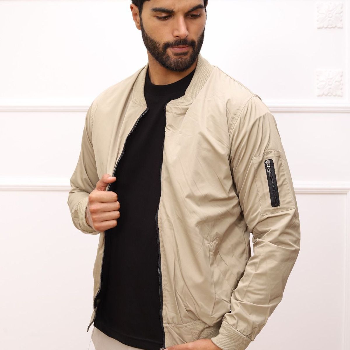 GENERICO - Casaca Genérico Bomber JacketBeige