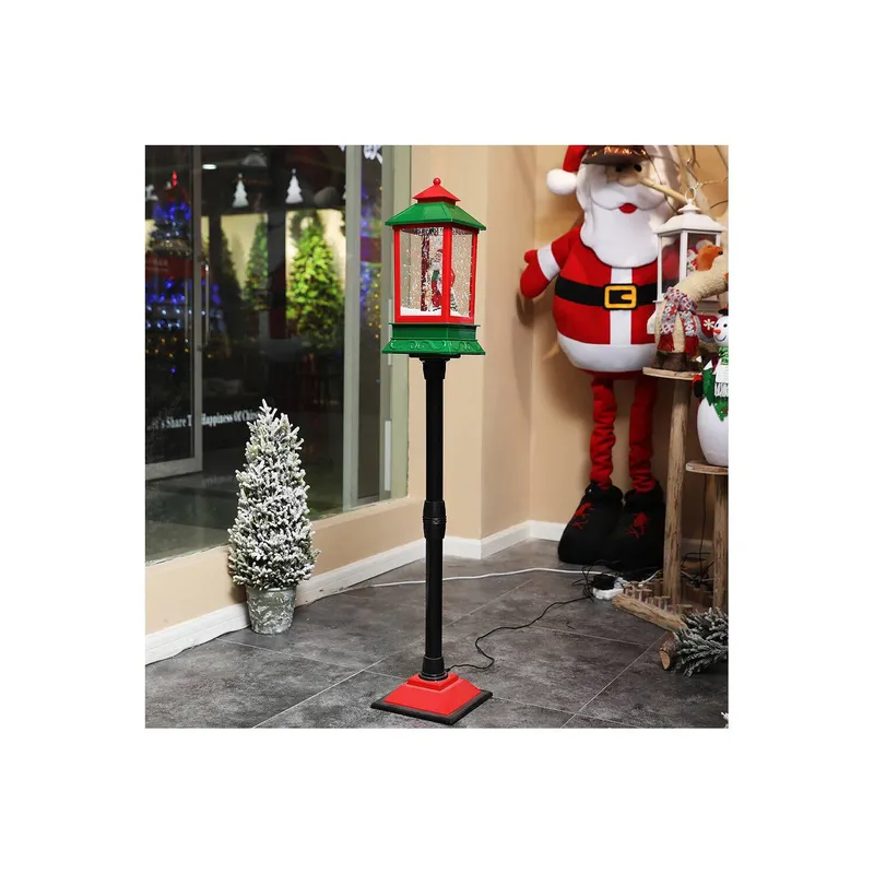 GENERICO - Farol navideño de papanoel musical 125cm
