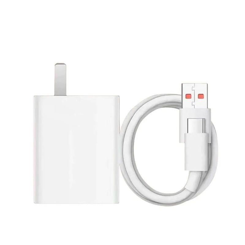 XIAOMI - Cargador Xiaomi 33w Turbo Chargue Con Cable