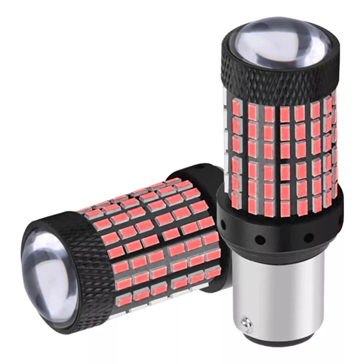 GENERICO - Led Freno Stop 1157 P21/5w Bay15d 1034 Cambus 2 Focos Led