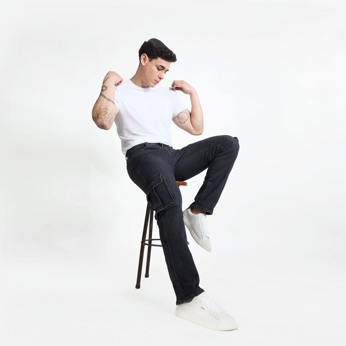 COTTON'S JEANS - Jean Cargo Cottons Jeans Florens