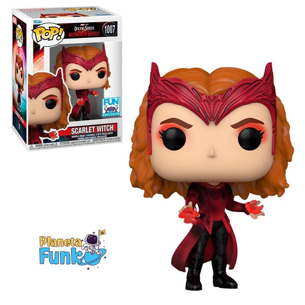 FUNKO - SCARLET WITCH GLOW IN THE DARK FUNKO POP EXCLUSIVO