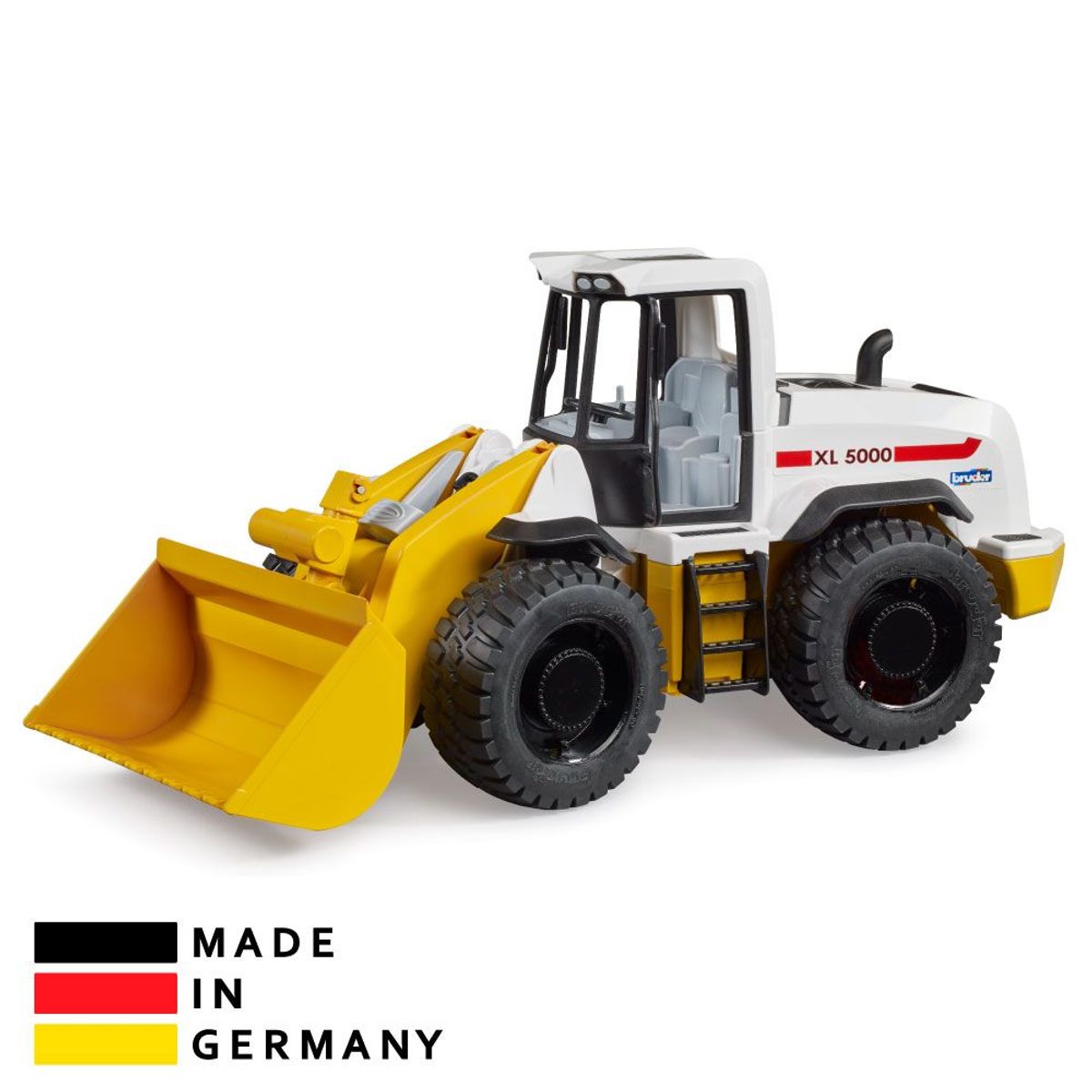 BRUDER - Juguete de Tractor Cargado Frontal Pala Bruder 03412