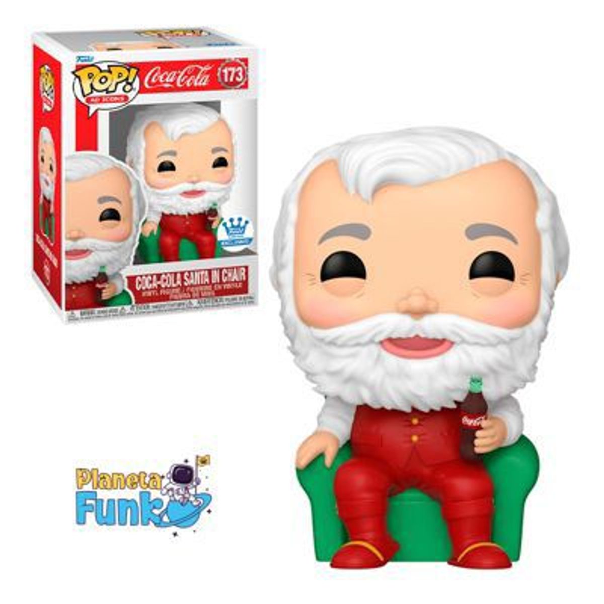 FUNKO - COCA COLA SANTA PAPA NOEL FUNKO POP