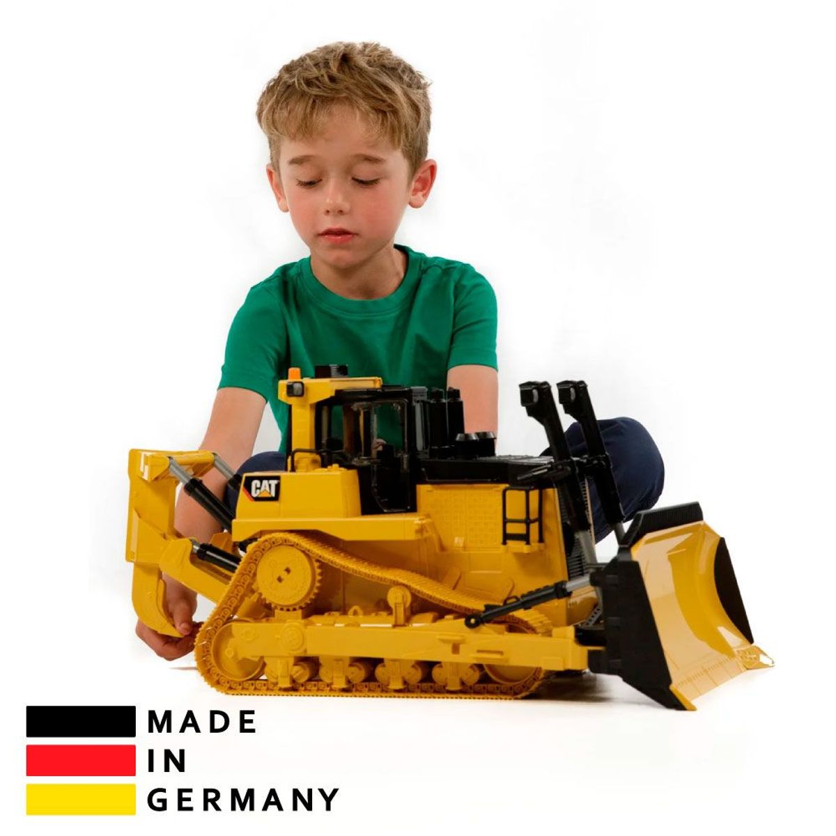 BRUDER - Juguete Tractor de Orugas Bulldozer Cat D11T Bruder 02452