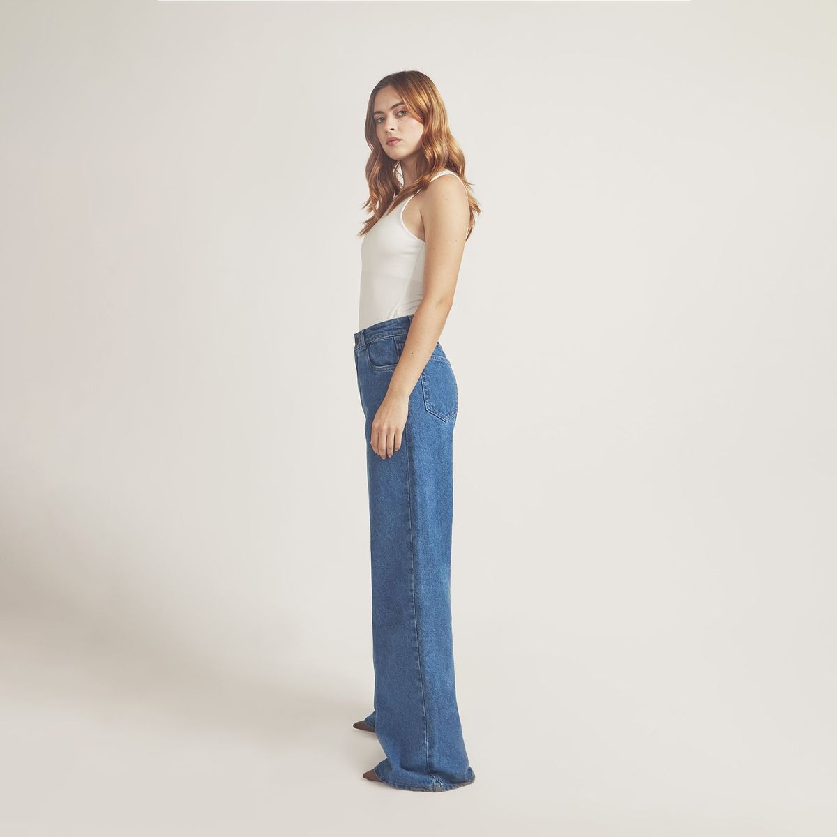 COTTON'S JEANS - Jean WideLeg Cottons Jeans Karen