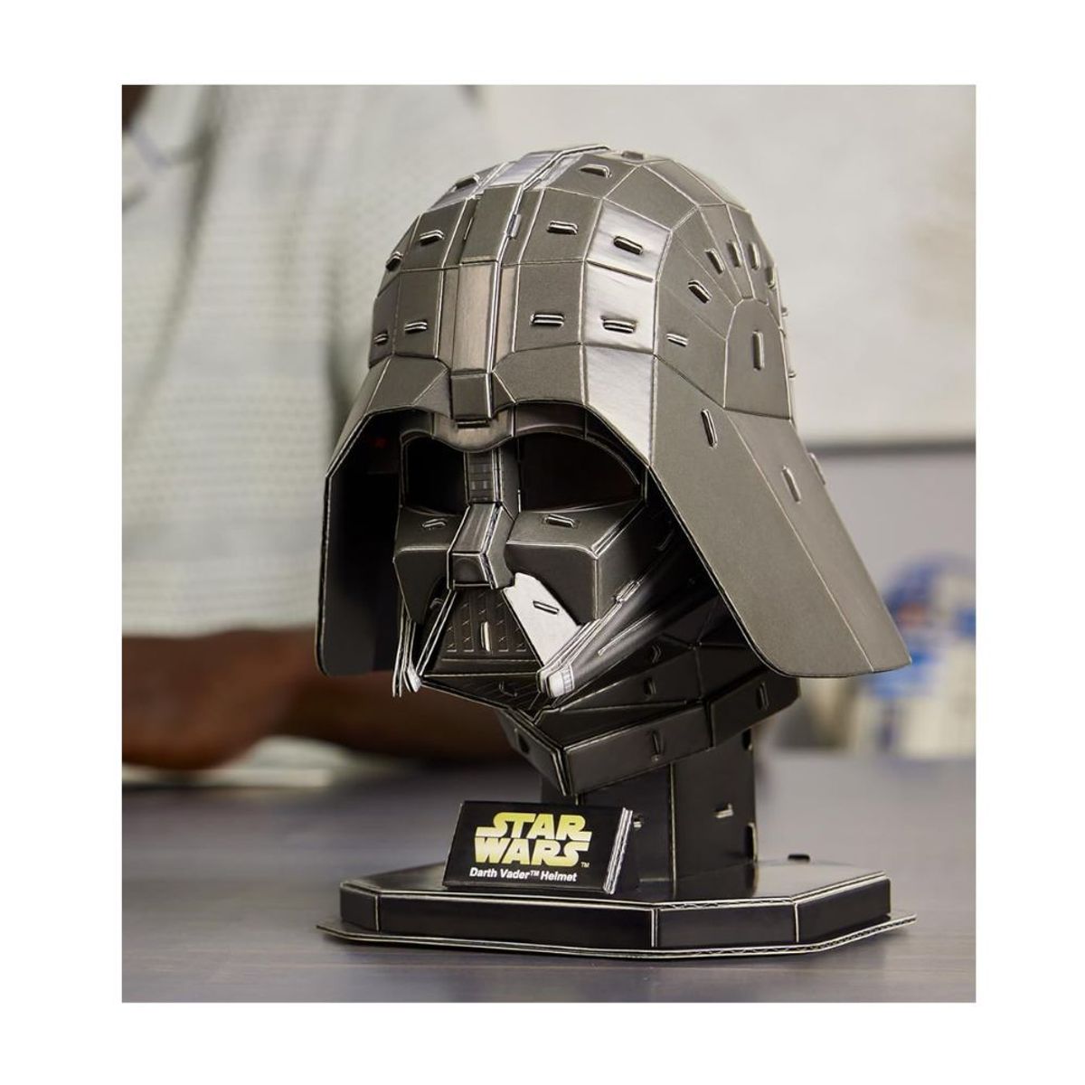 SHEEPBUSTER - Rompecabezas Armable 4D Cartón Star Wars Build Darth Vader