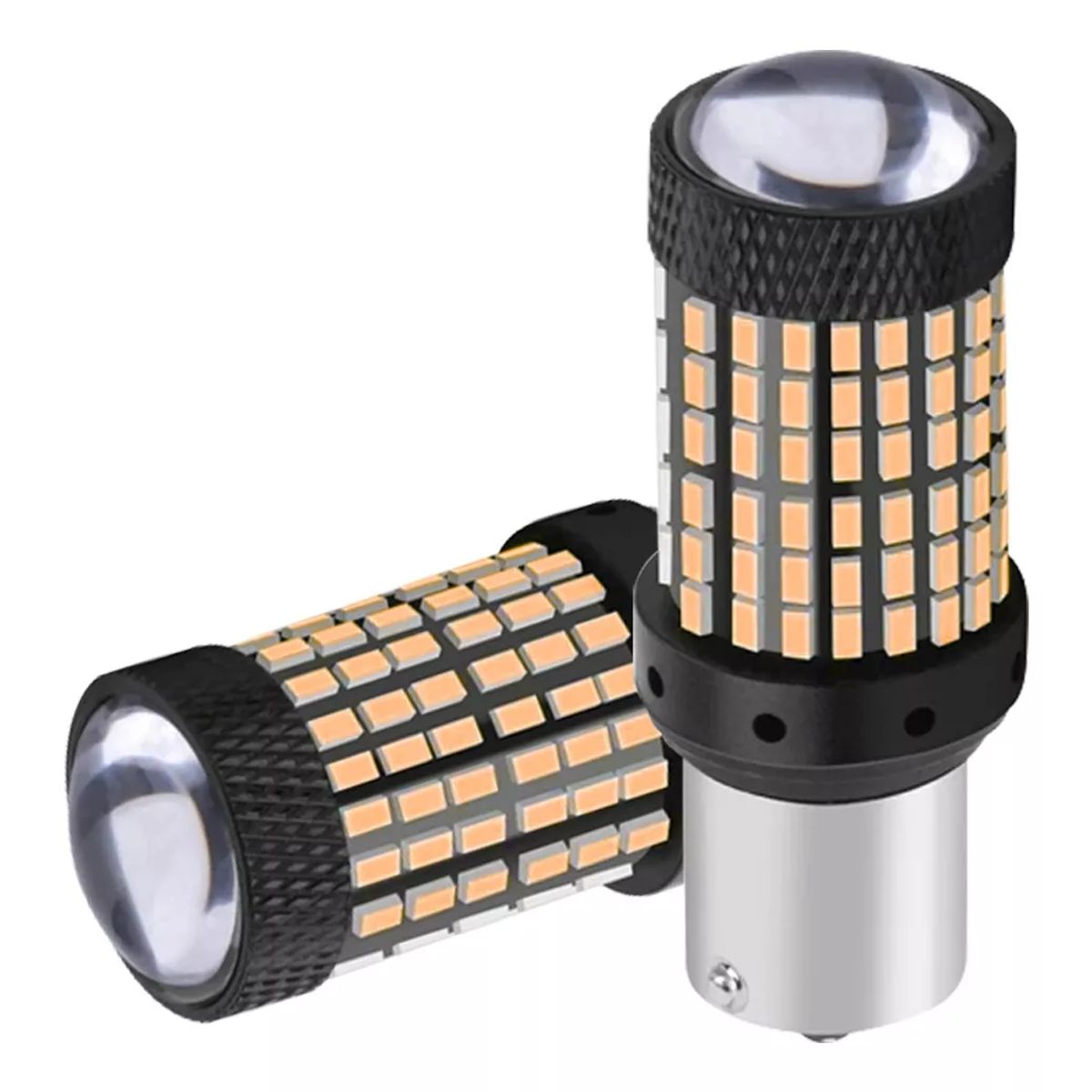 GENERICO - Par De Focos Led Ambar Direccionales Super Brillante Cambus