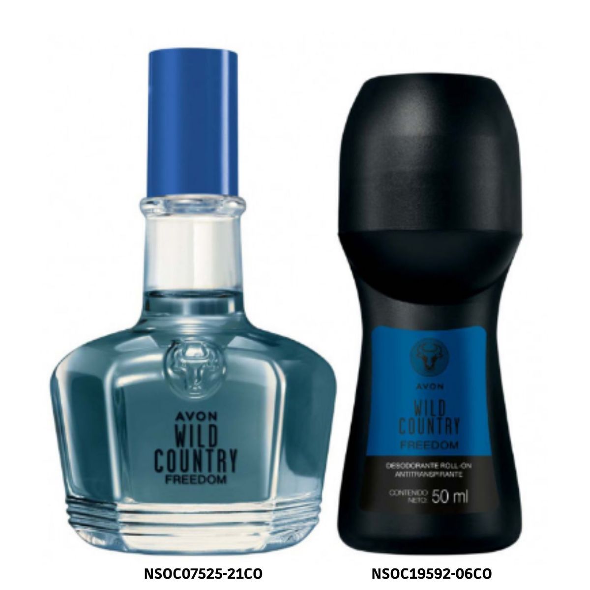 AVON - Avon - Set Wild Country Freedom y Desodorante Roll On