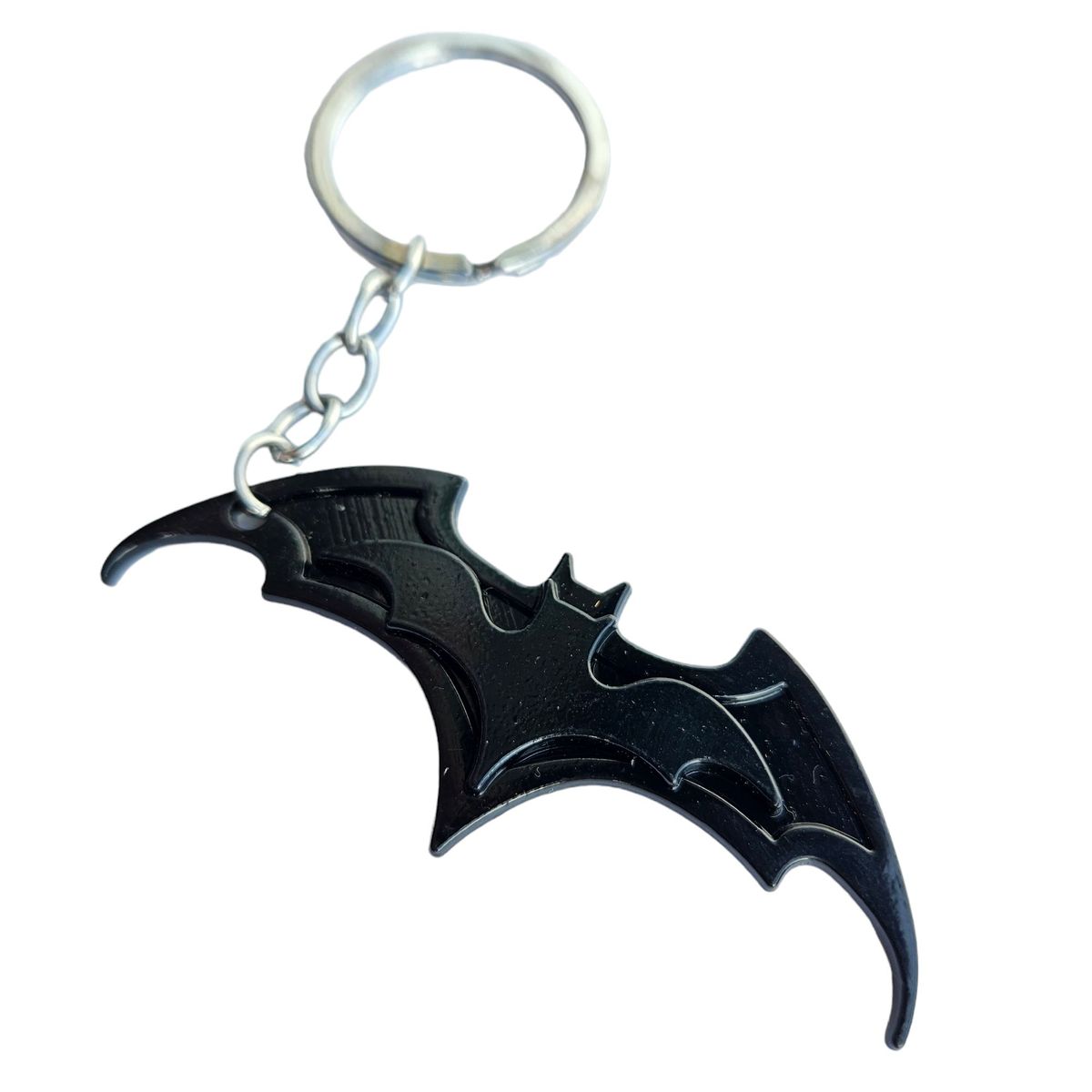 DC COMICS - Llavero logo batman negro 13