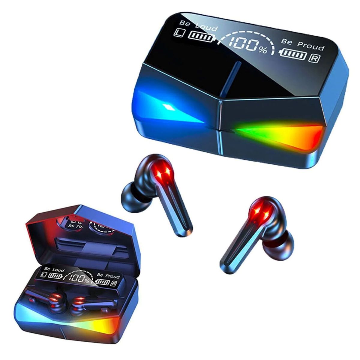 GENERICO - Audifonos Bluetooth M28 Gamer Powerbank