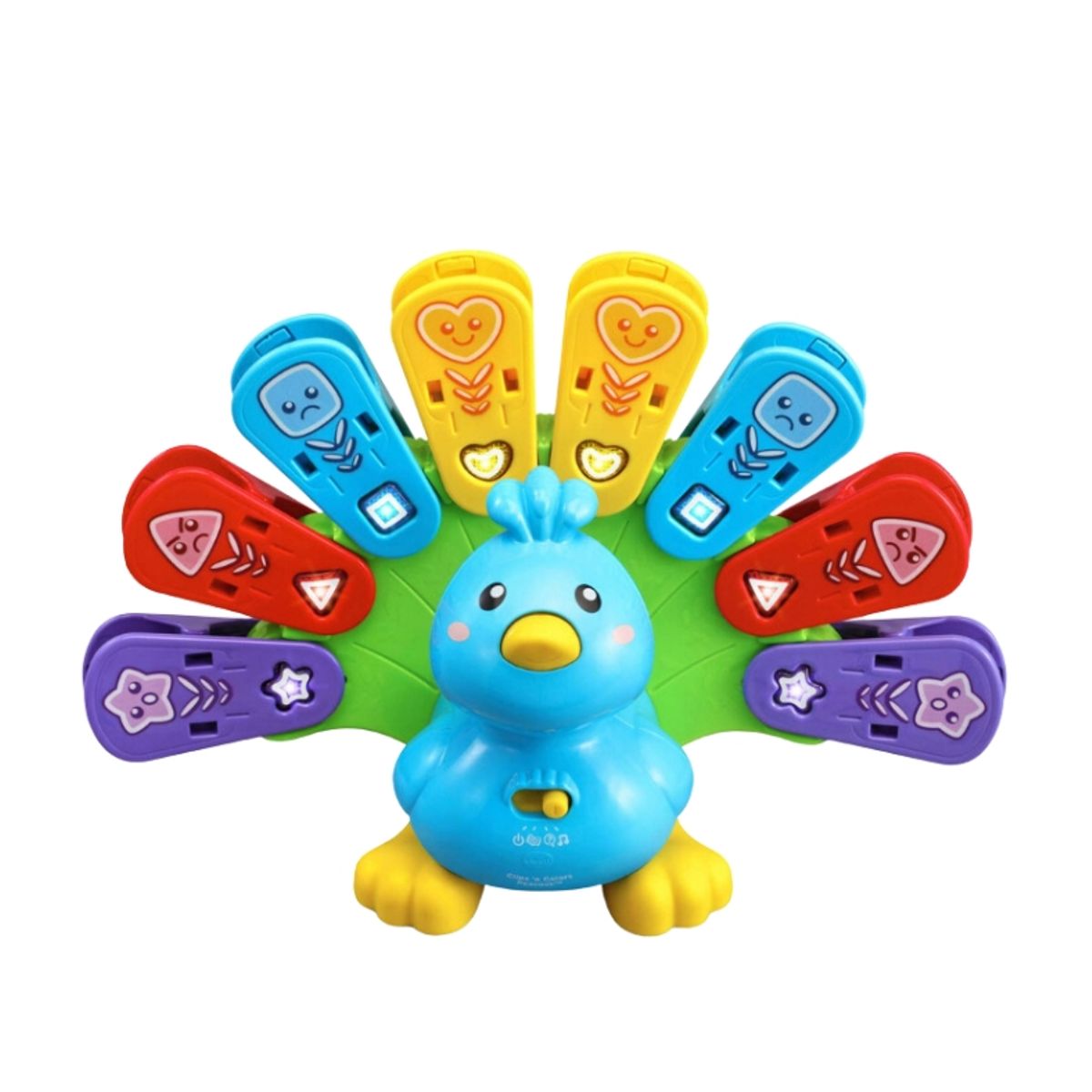 GENERICO - JUGUETE PAVO REAL FORMAS Y COLORES - VTECH