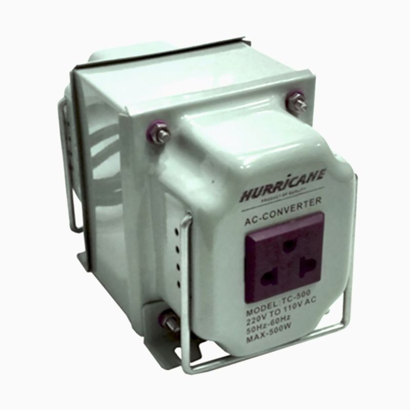 HURRICANE - Transformador de 220v a 110v 500VA - HURRICANE