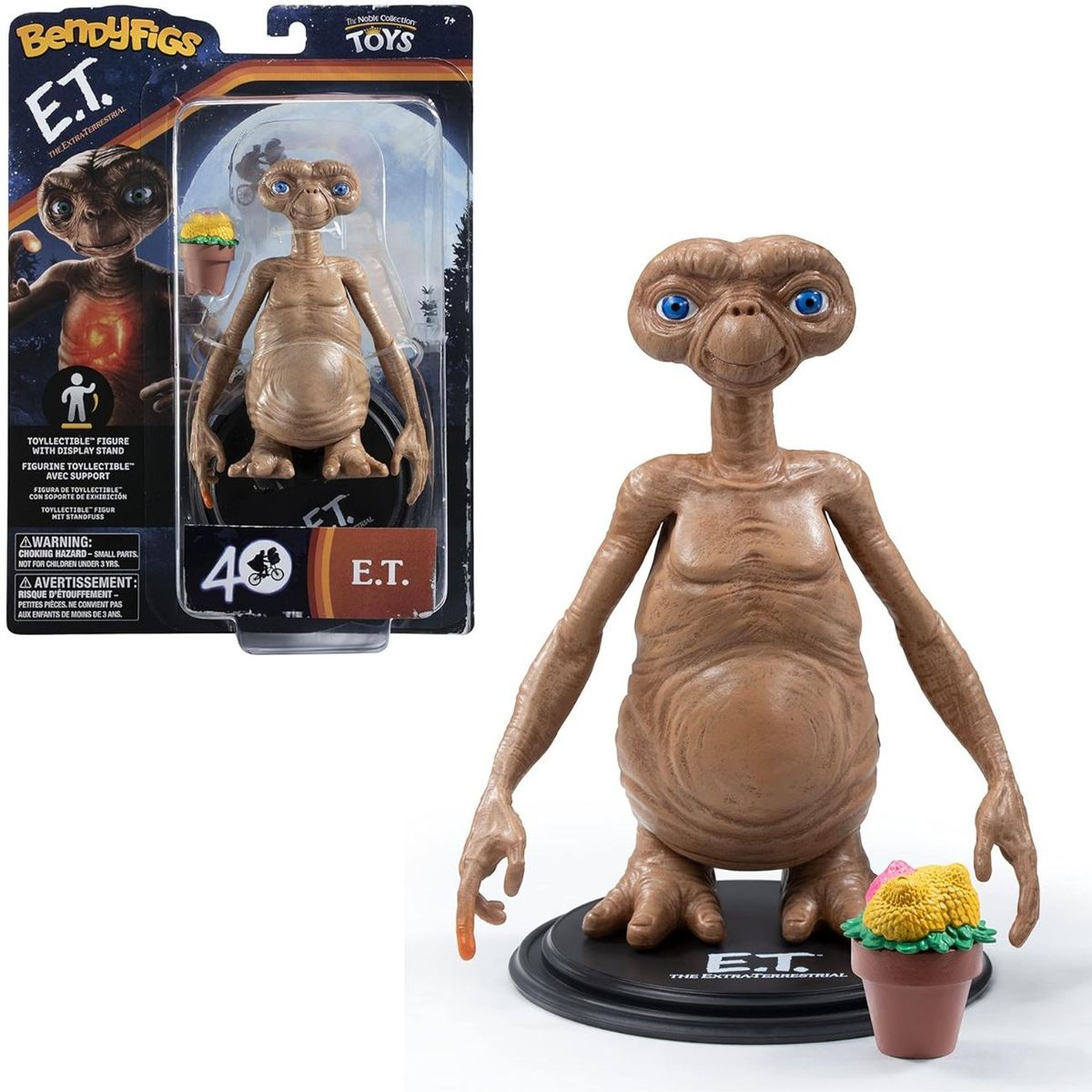 GENERICO - ET El extraterrestre - Figura de acción Bendyfigs