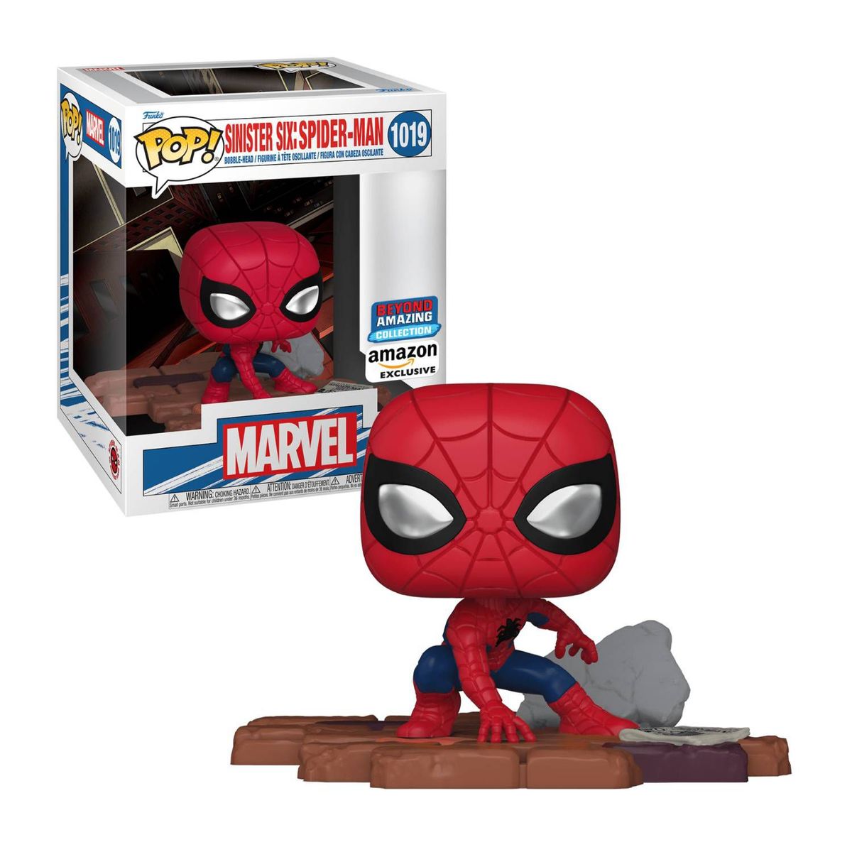 FUNKO - Funko Marvel N° 1019 Spider-Man Amazon Exclusive