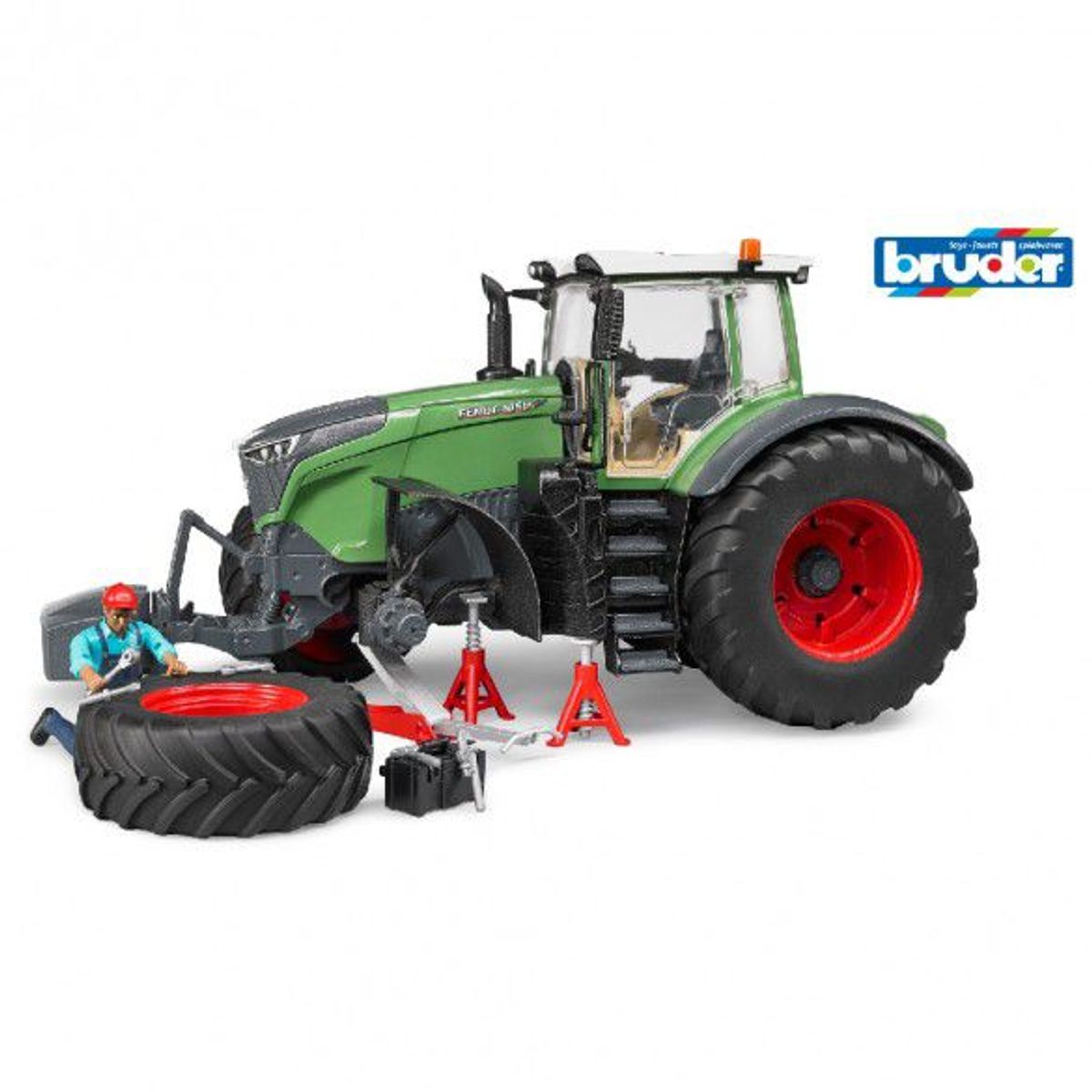 BRUDER - Juguete de Tractor Agricola Fendt Desmontable Bruder 04041