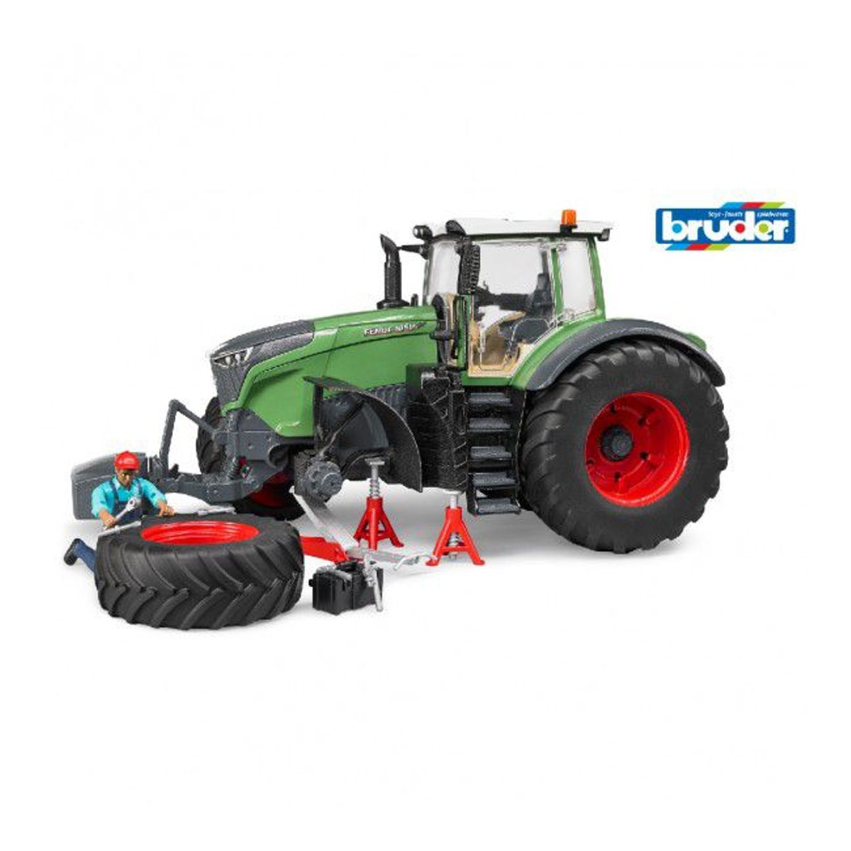 BRUDER - Juguete de Tractor Agricola Fendt Desmontable Bruder 04041