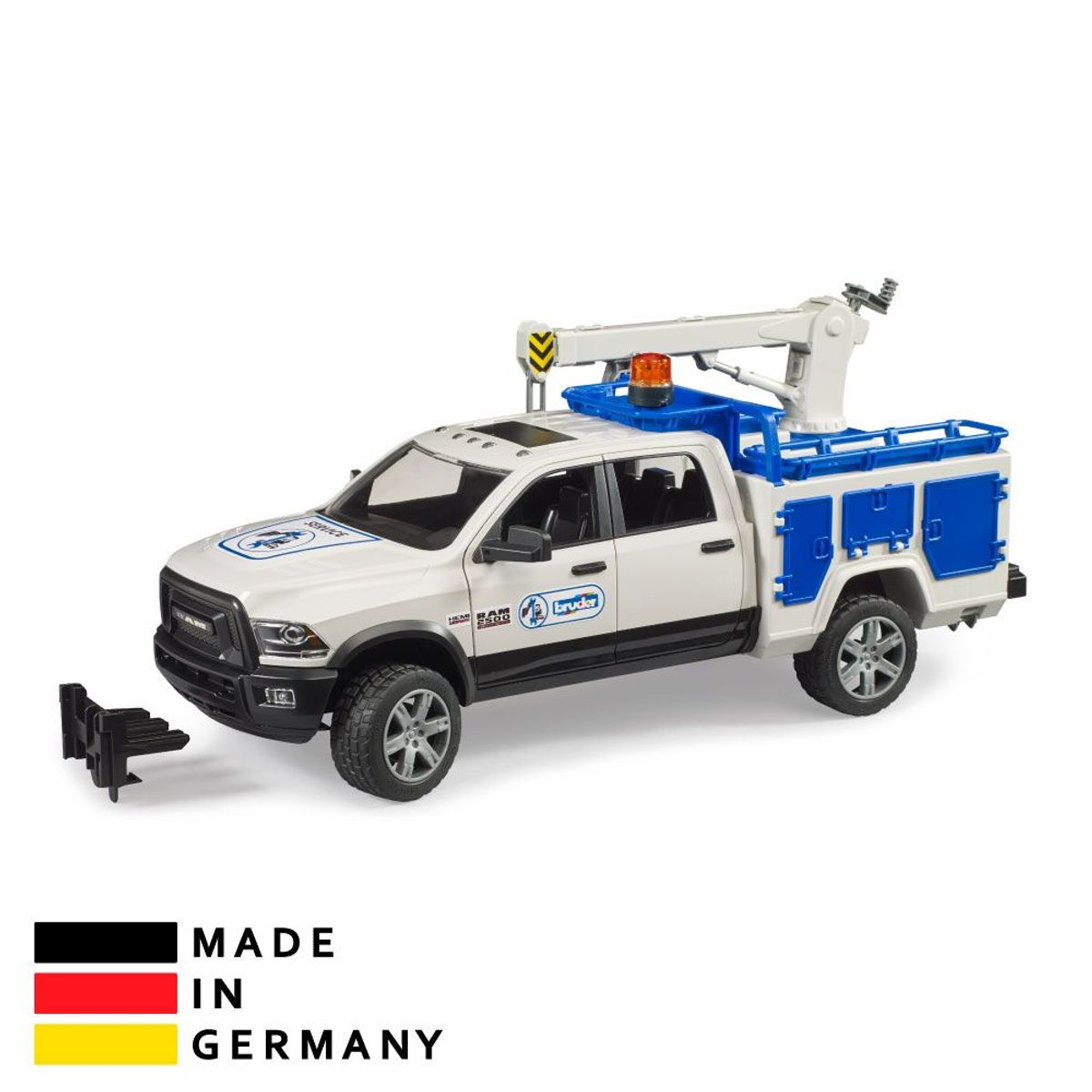 BRUDER - Juguete de Camioneta Dodga RAM de Servicio Bruder 02509