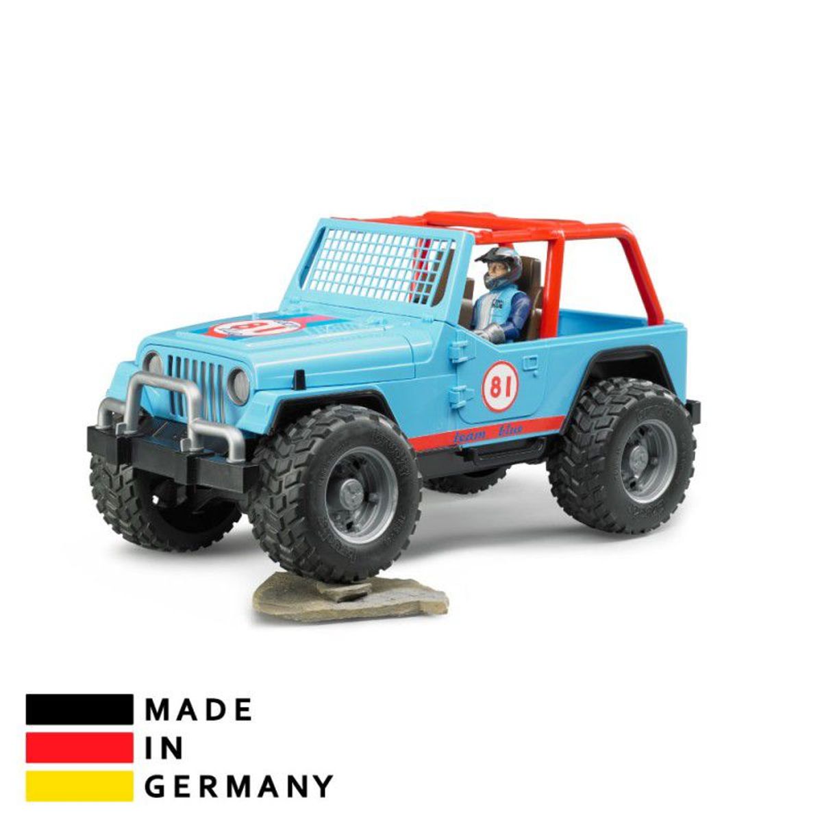 BRUDER - Juguete Camioneta Racing Off Road con Muñeco Bruder 02541