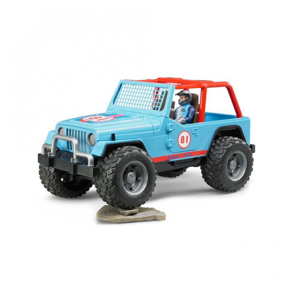 BRUDER - Juguete Camioneta Racing Off Road con Muñeco Bruder 02541