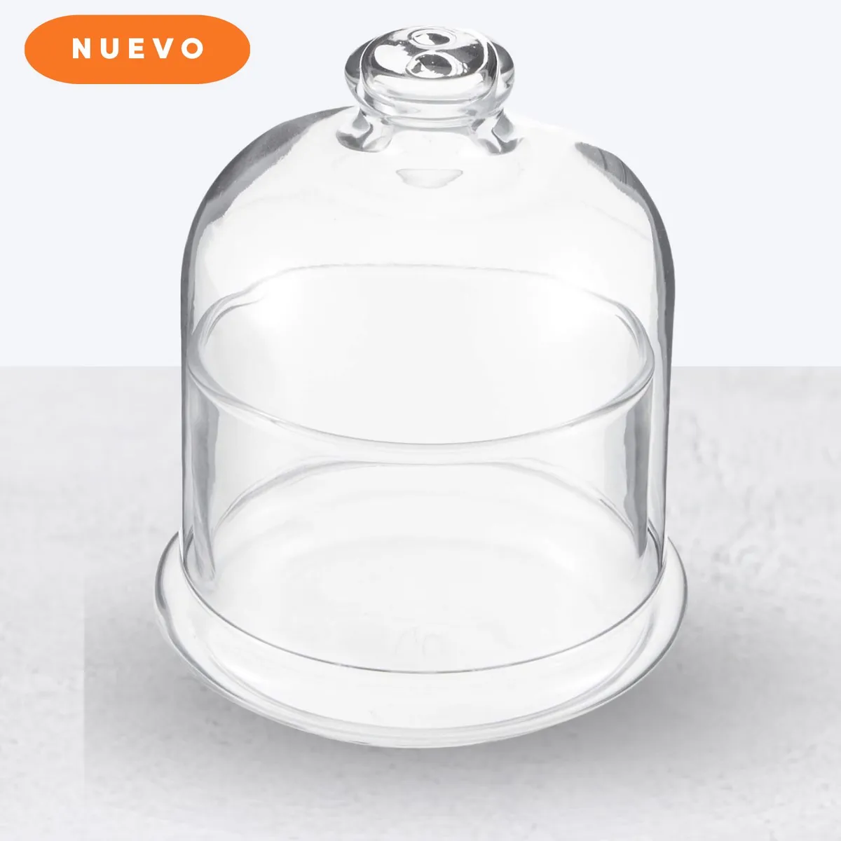 GENERICO - Bombonera de Cristal con Cubierta de Cúpula