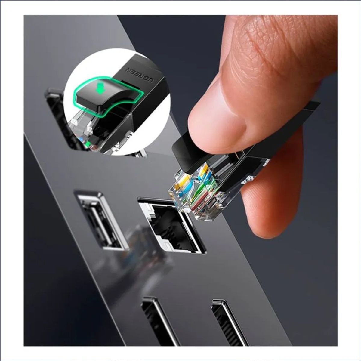 UGREEN - Cable Ethernet Cat 6 de 5m de Cobre Puro UTP NW101 - 50194