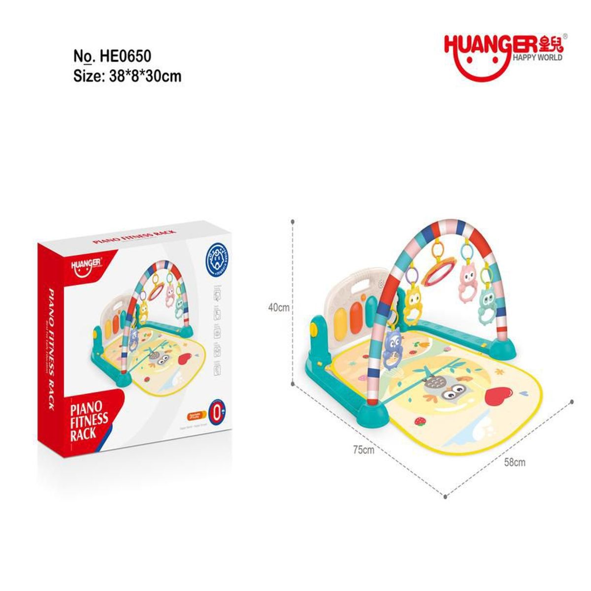 GENERICO - GIMNASIO PIANO CON LUCES Y SONIDO