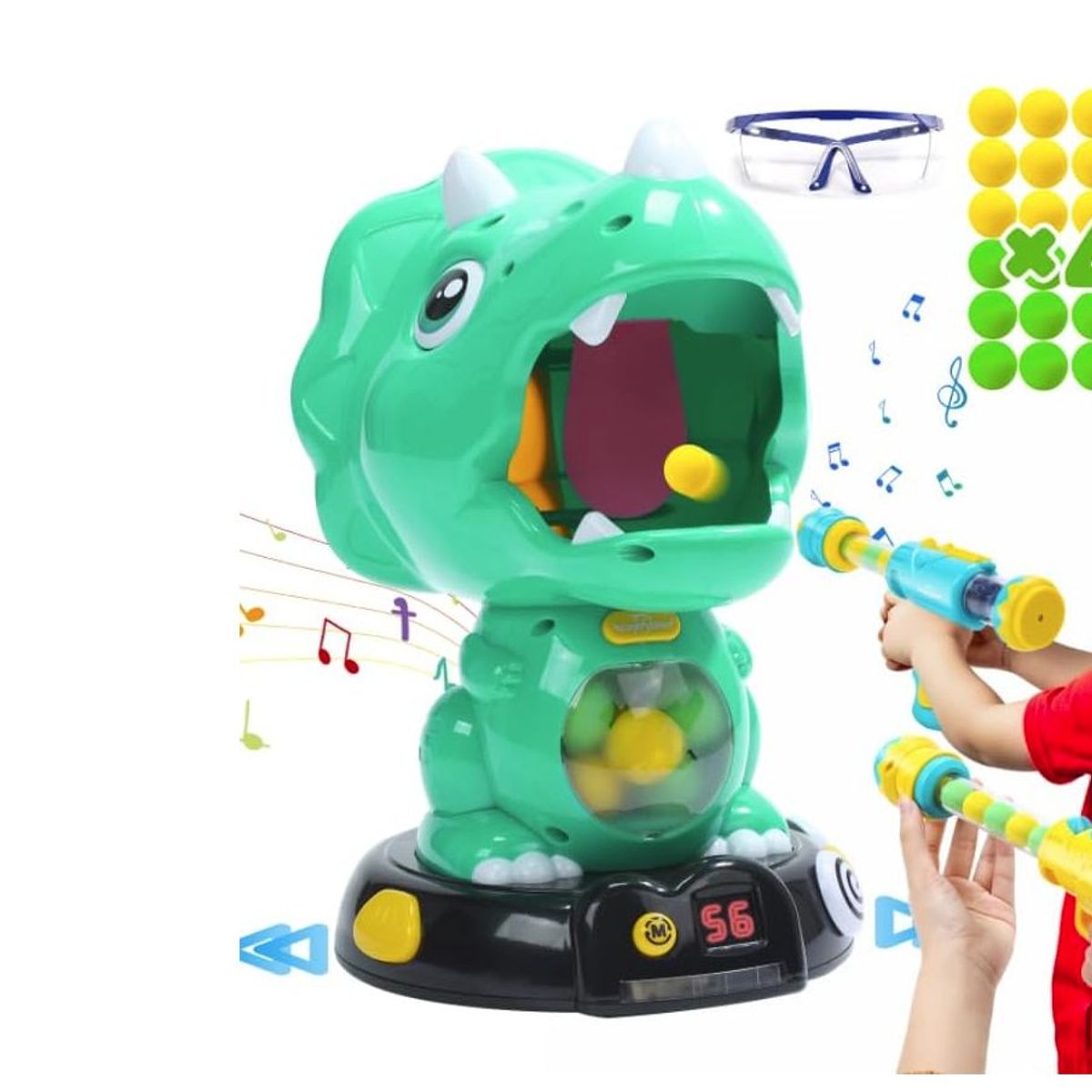 GENERICO - EagleStone triceratops interactivo juego de disparo