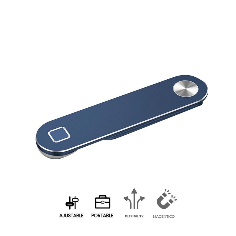 S&T - Soporte Holder de Celular ST Para Laptop Corporativos ALUMINIO BLUE