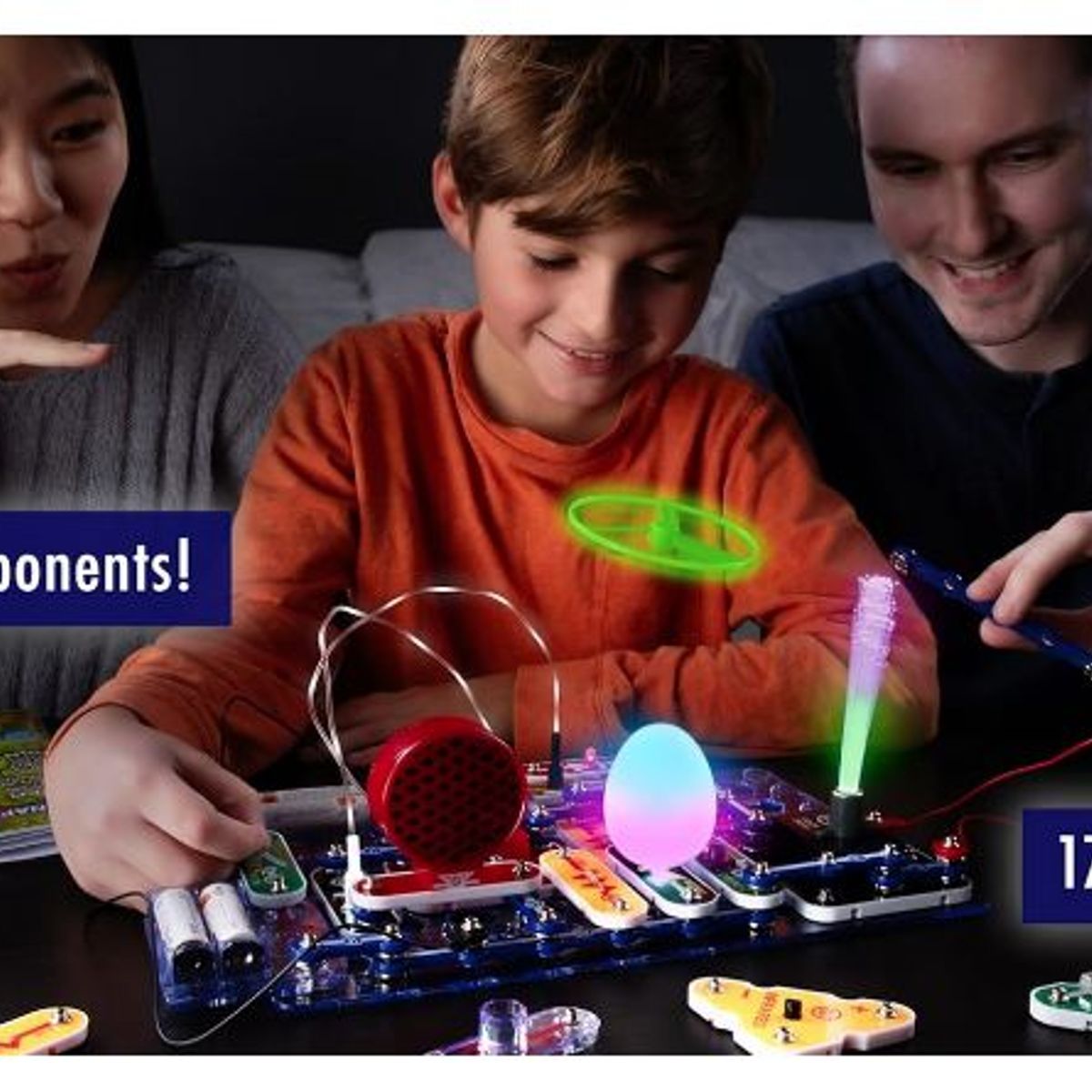 GENERICO - Snap Circuits  Kit de exploración de luces electrónicas