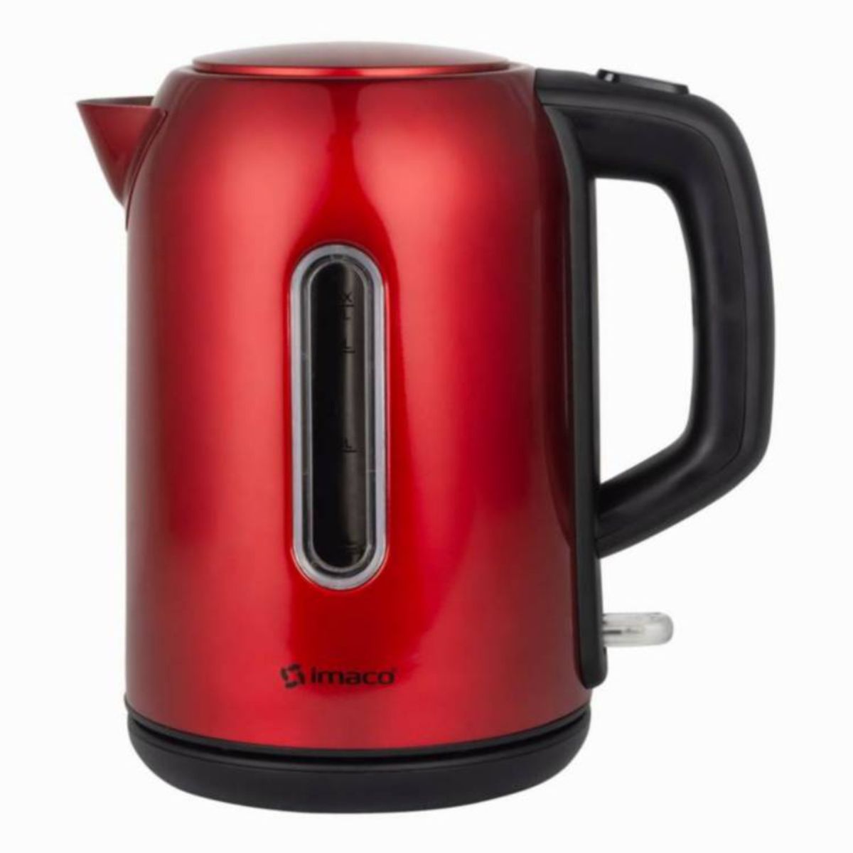 IMACO - Hervidor Eléctrico Metálico 17L Imaco KE1722R Rojo