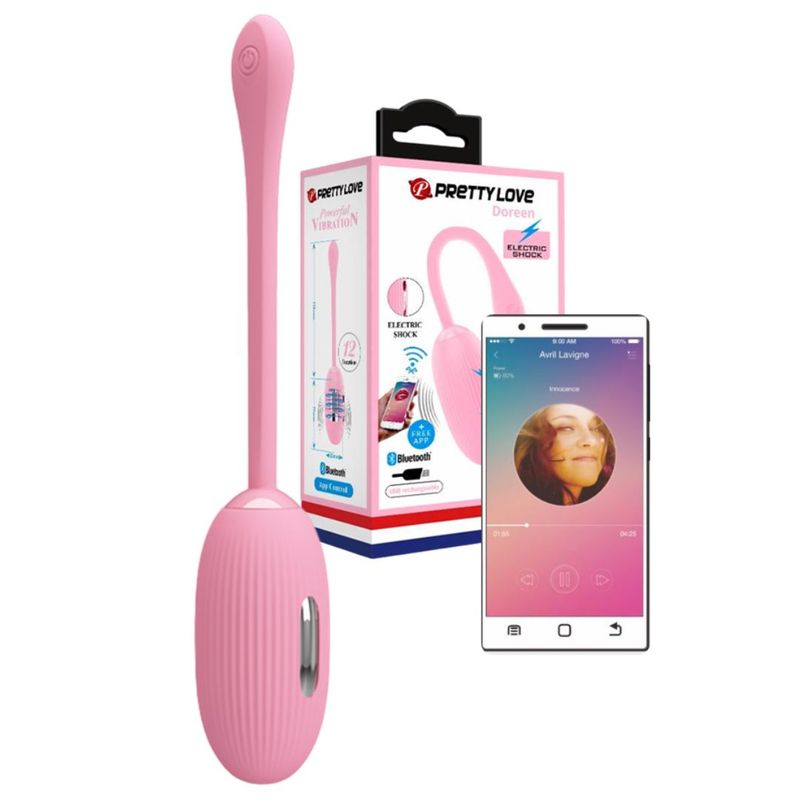 GENERICO - Estimulador Inalambrico Recargable Doreen Bluetooth Color Rosa