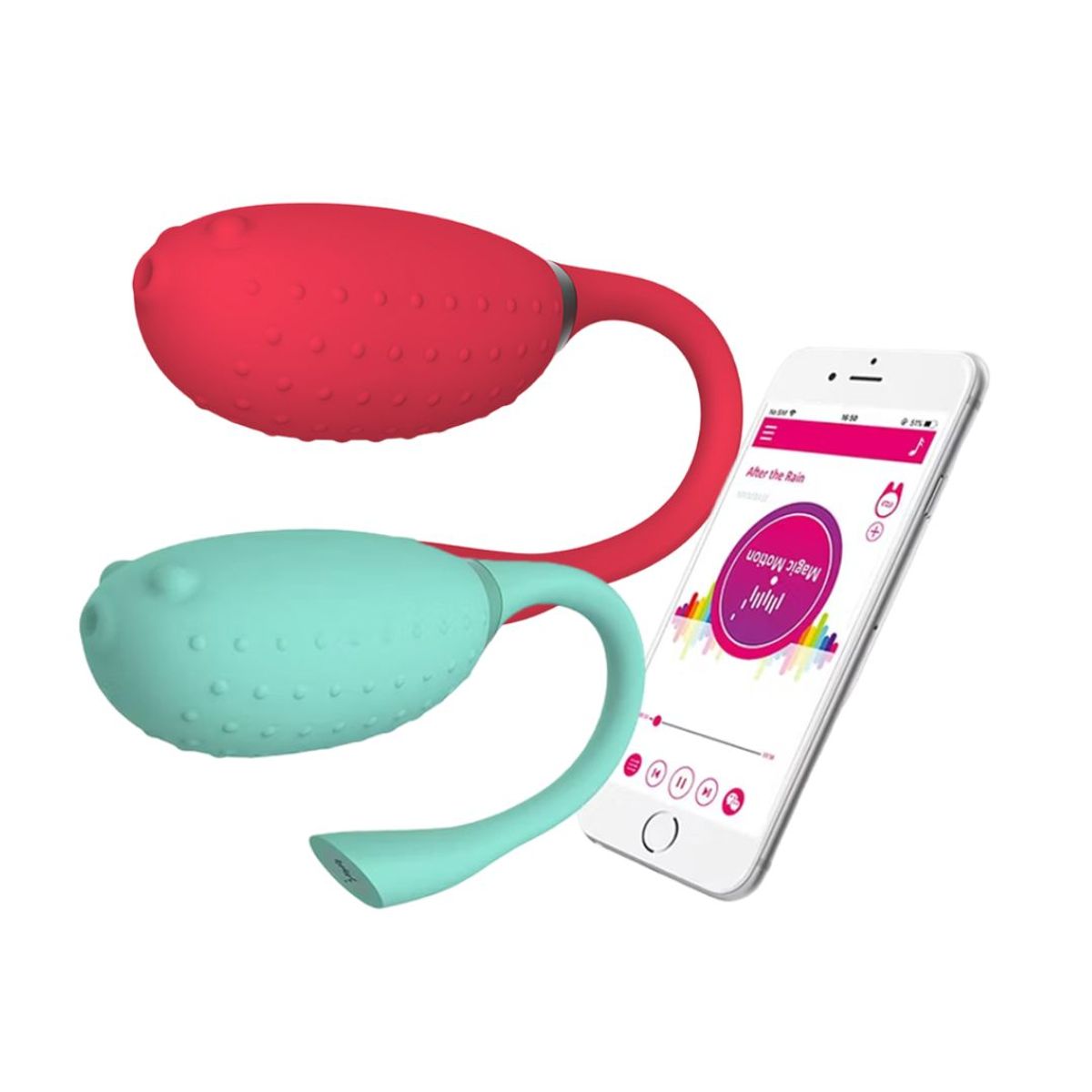 GENERICO - VIBRADOR MAGIC FUGU APP CON 7 MODOS DE VIBRACIÓN