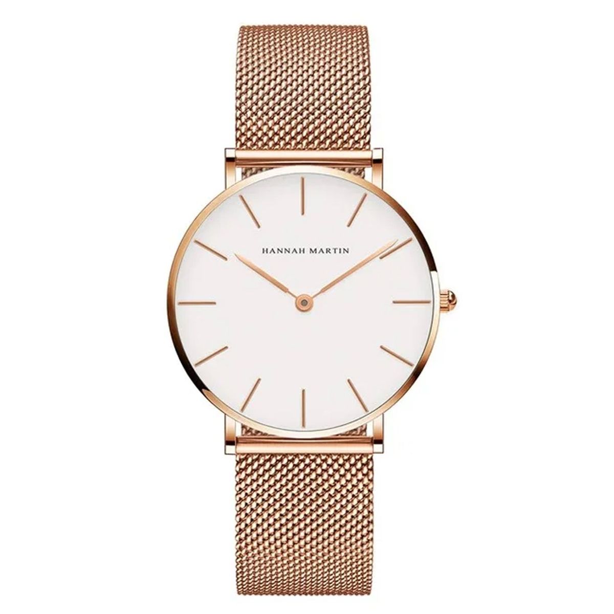 HANNAH MARTIN - RELOJ MUJER METAL ORO ROSA HANNAH MARTIN