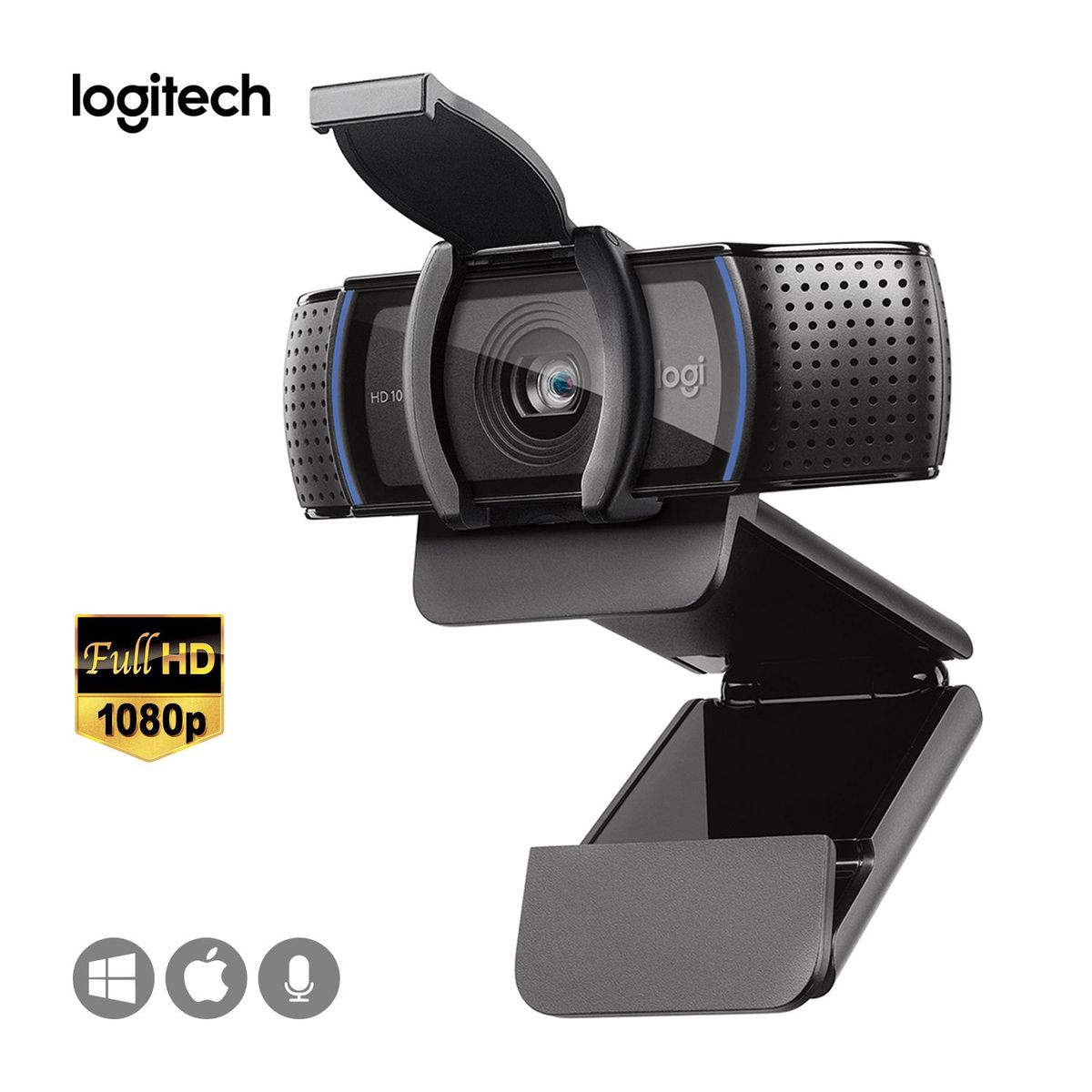 LOGITECH - Cámara Logitech Webcam C920E FHD 1080P Con Micrófono USB-A BUSINESS