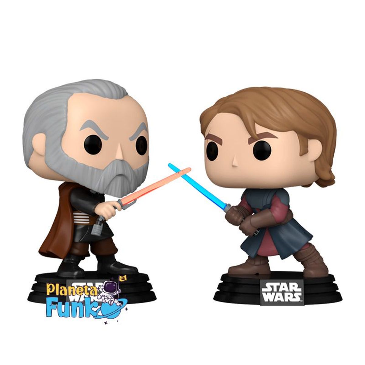 FUNKO - STAR WARS COUNT DOOKU  ANAKIN SKYWALKER