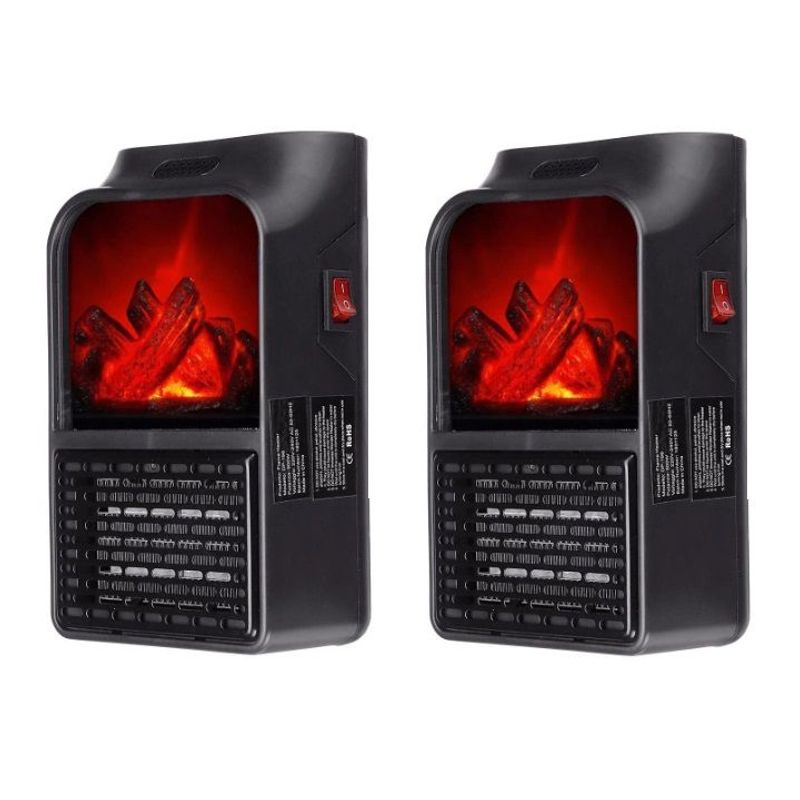 FLAME HEATER - Calefactor Flame Heater 1000w 02 Unidad