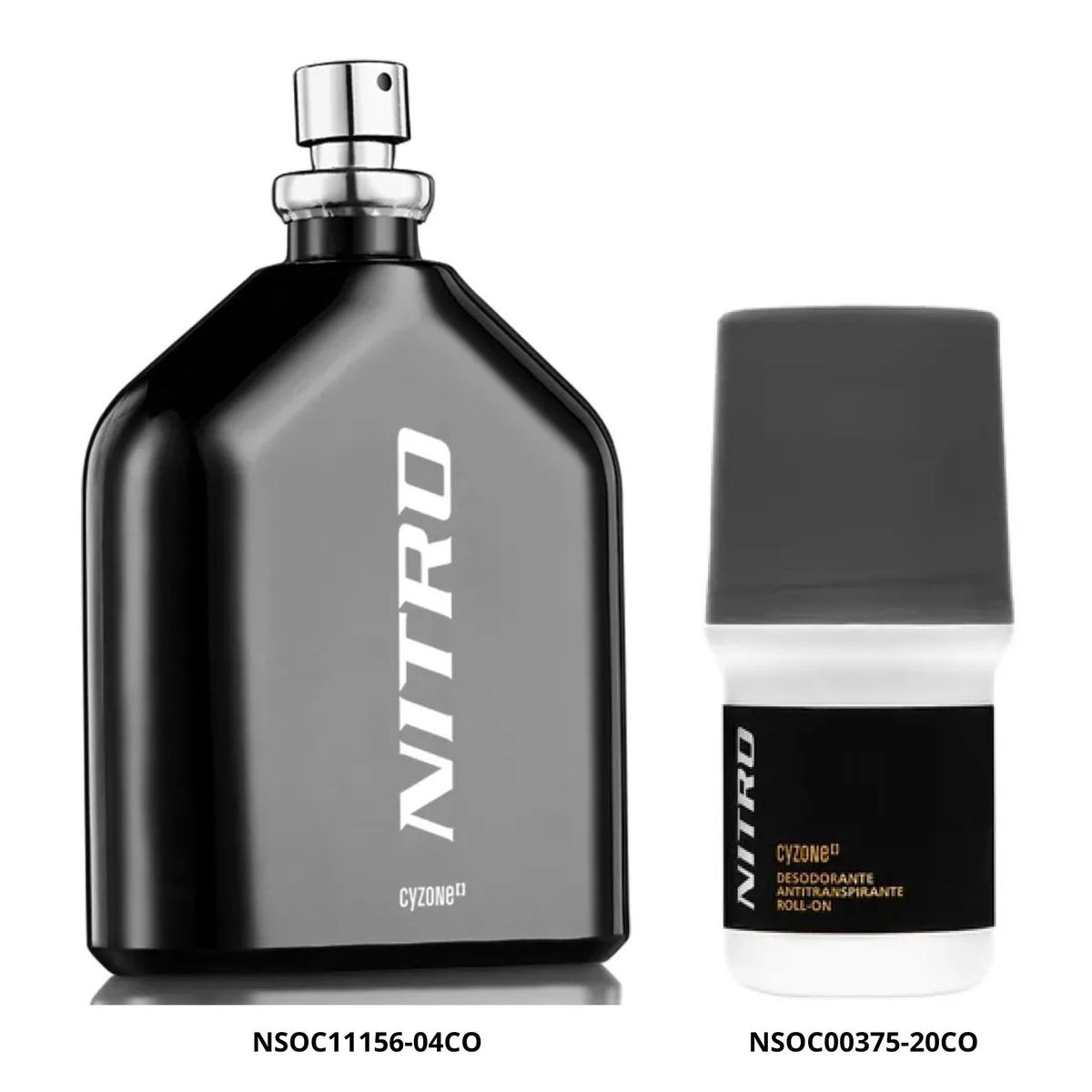 CYZONE - Set para Hombre Nitro Colonia y Desodorante