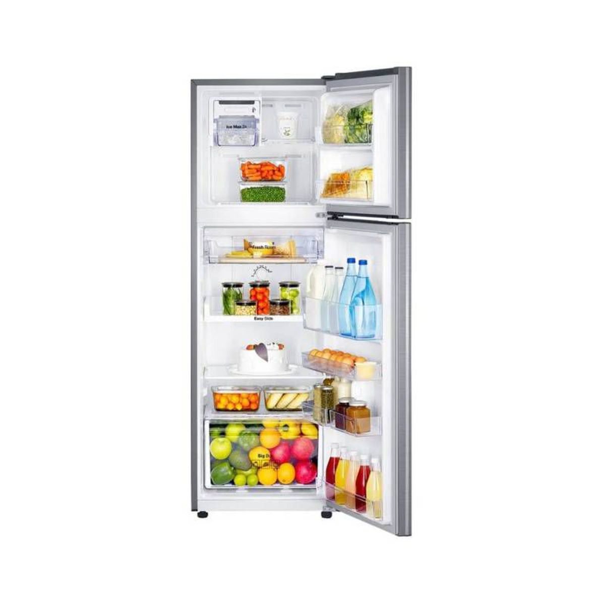 SAMSUNG - Refrigeradora Samsung 255L RT25FARADS8 No Frost Silver