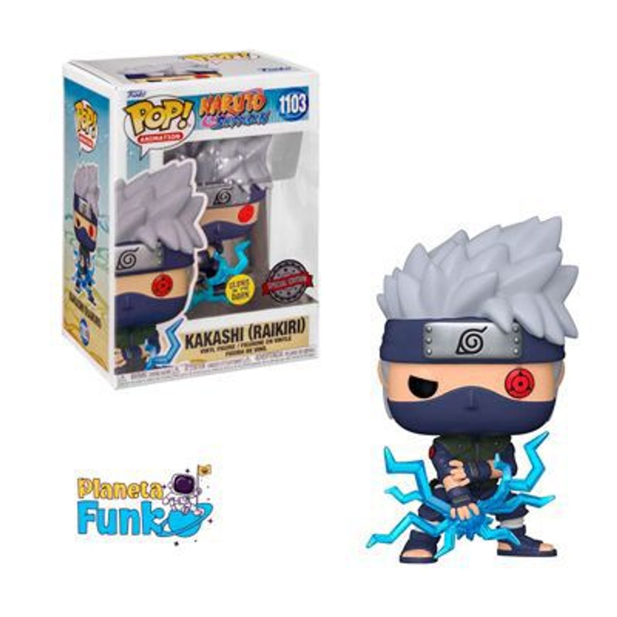 FUNKO - KAKASHI RAIKIRI FUNKO NARUTO EXCLUSIVO