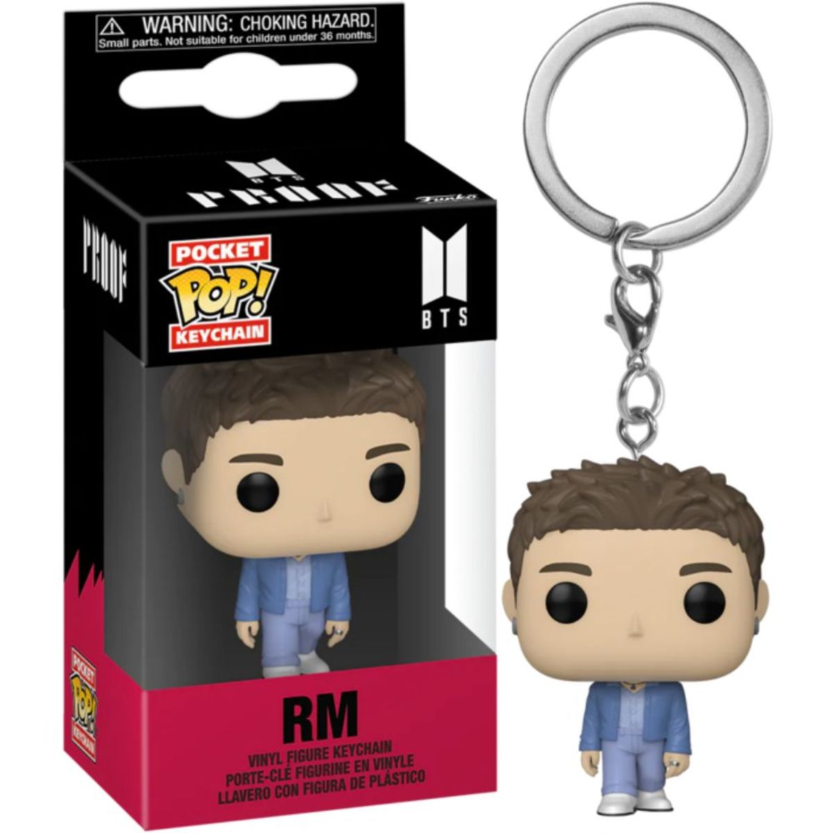 FUNKO - Funko Pop Pocket Keychain - Rocks BTS- Proof RM