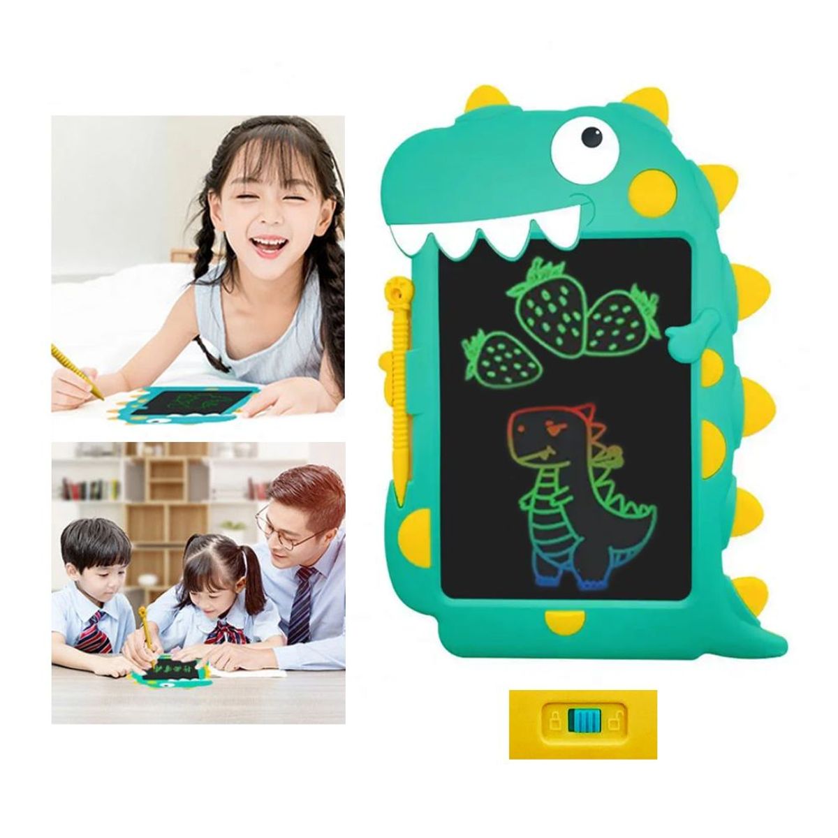 IMPORTADO MC - Pizarra Mágica Inteligente LCD Tableta Electrónica 8,5