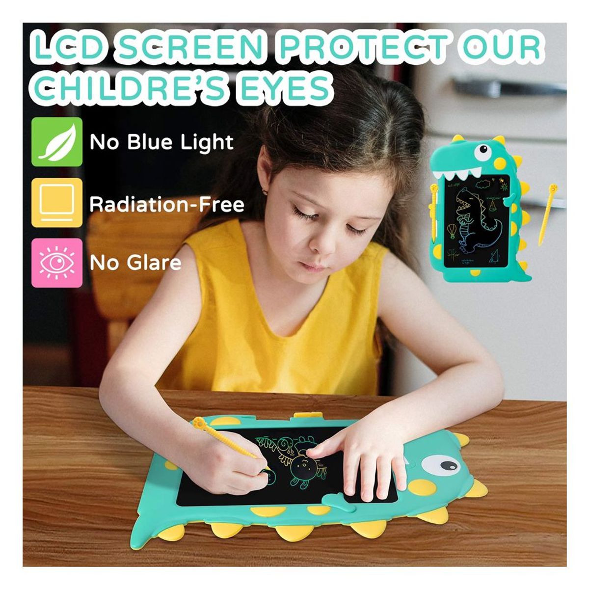 IMPORTADO MC - Pizarra Mágica Inteligente LCD Tableta Electrónica 8,5