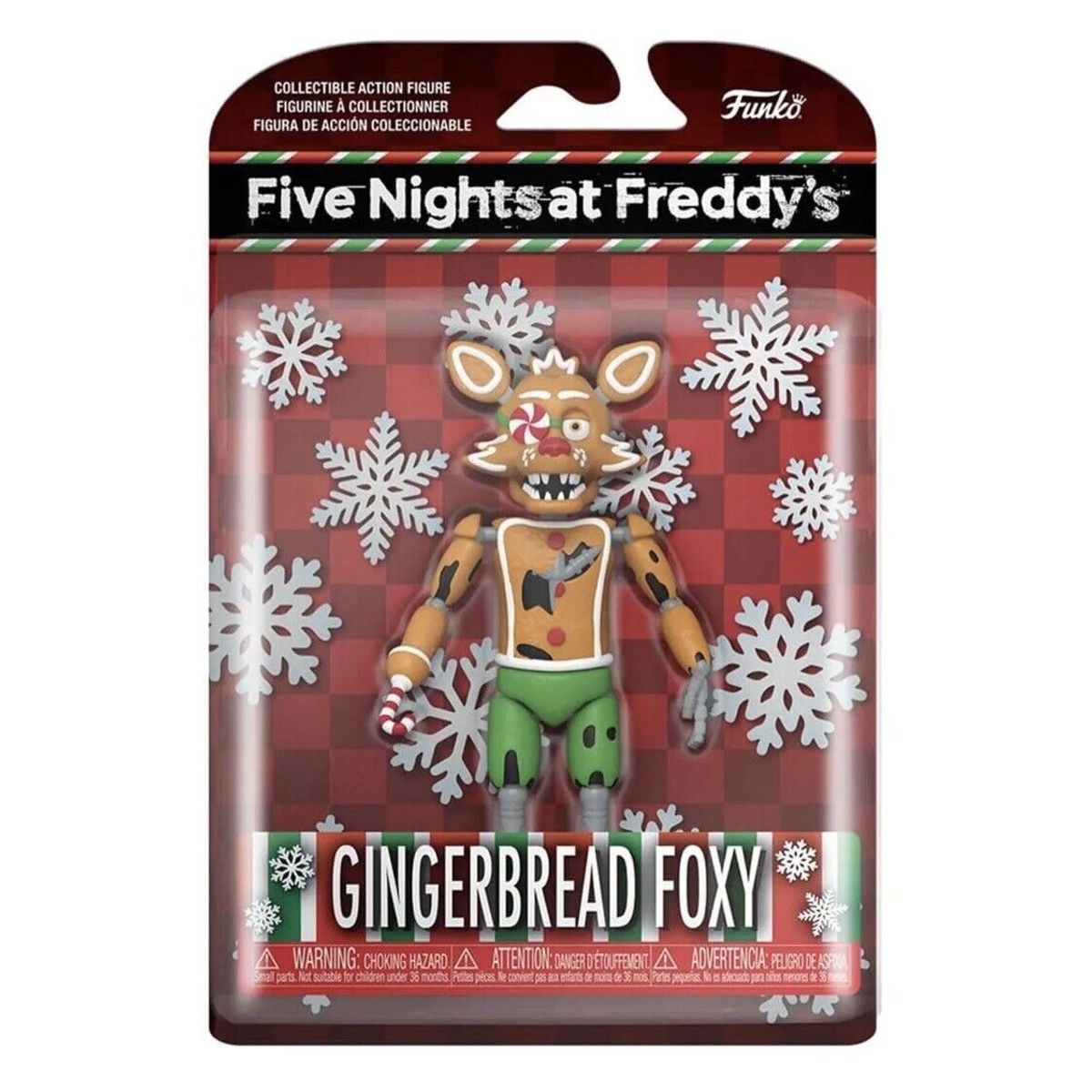 FUNKO - Funko Action Figure Five Nights at Freddys Gingerbread Foxy
